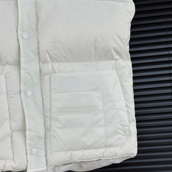 Canada Goose Down Vest in White - Picture 6 of 6